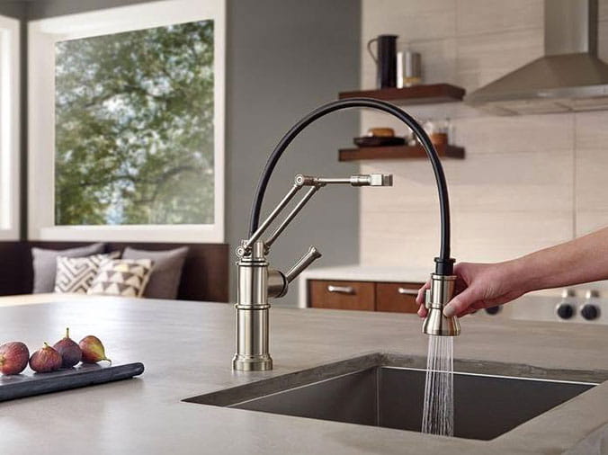 Kitchen sink faucet