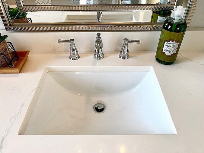 rectangulate bathroom sink